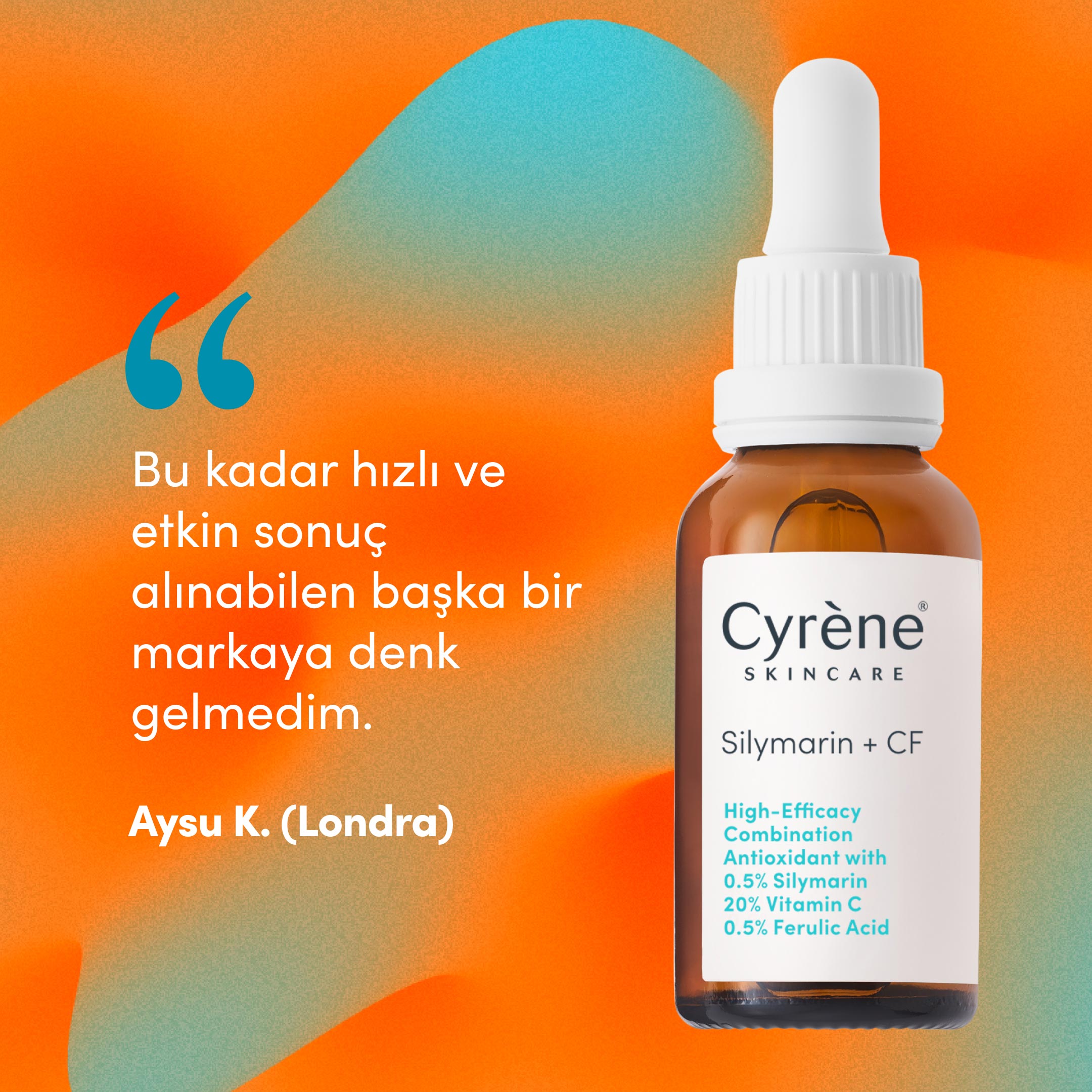 Silymarin CF Serum - Cyrène Skincare