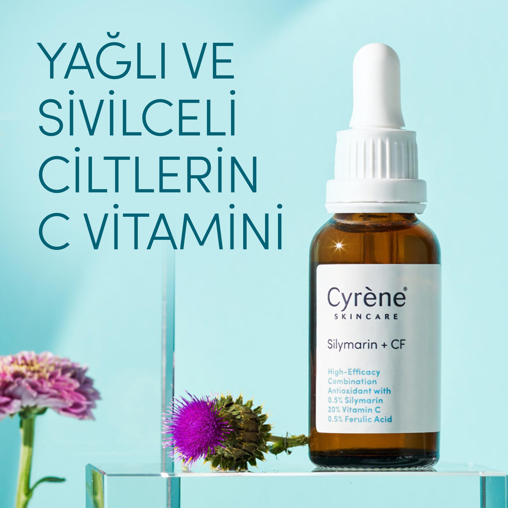 Silymarin CF Serum - Cyrène Skincare